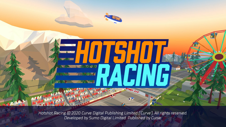 レトロスタイルカーレース『Hotshot Racing』ドリフト＆ブーストでぶっ飛ばせ！