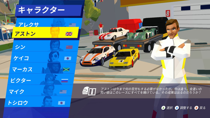 レトロスタイルカーレース『Hotshot Racing』ドリフト＆ブーストでぶっ飛ばせ！