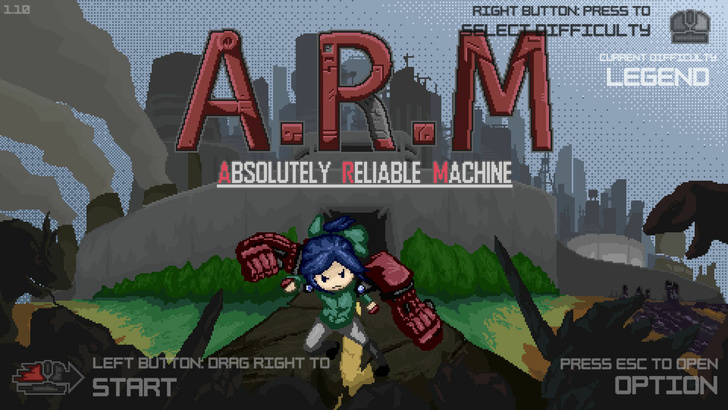 明日を守るために、打つべし。地球防衛拳闘アクション『A.R.M -Absolutely Reliable Machine-』